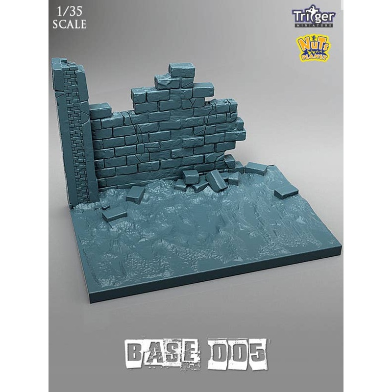 1/35 BASE 005 Collapsed Brick Wall