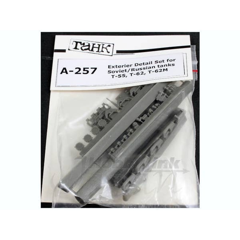 1/35 Exterior Detail Set for Soviet/Russian Tanks T-55 / T-62 / T-62M