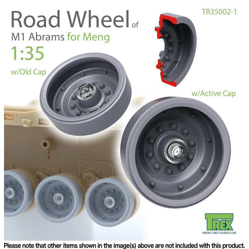 1/35 For M1 Abrams Rolling Wheel Set Old / Current type Oil Cap For Meng Model