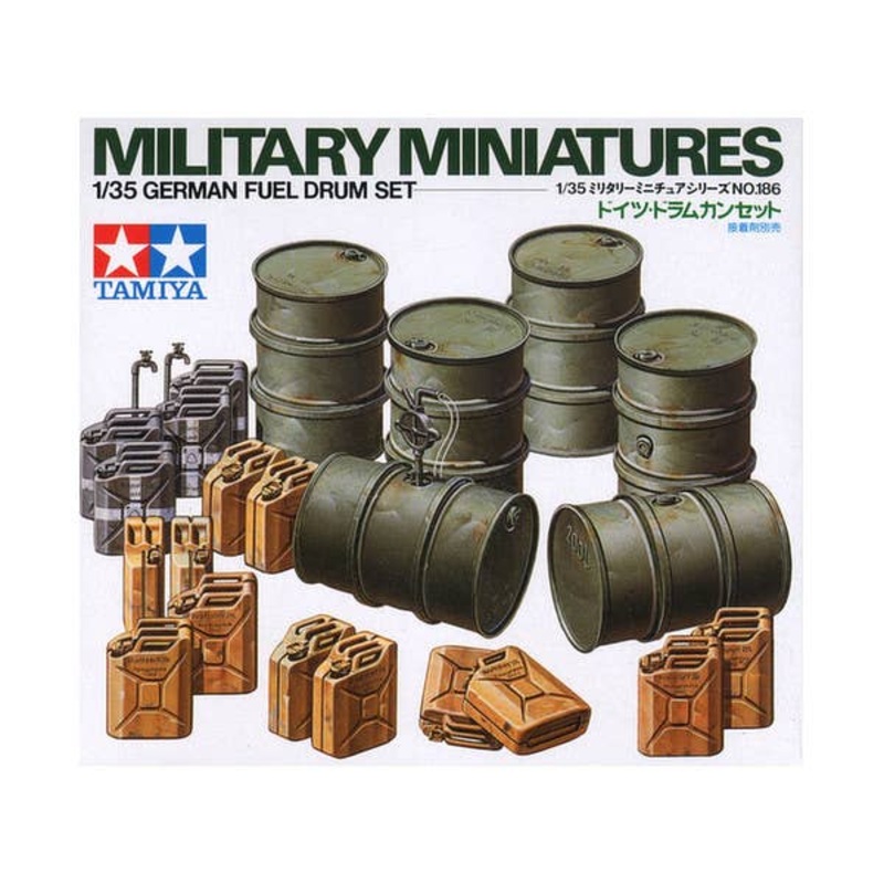 1/35 German Fuel Drum Set