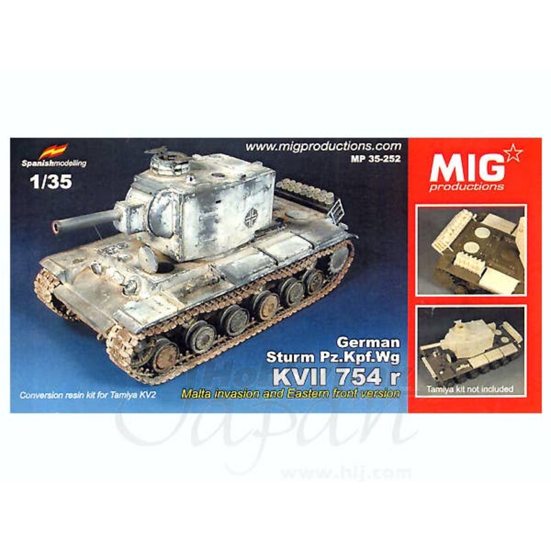 1/35 German Sturm Pz.Kpf.Wg. KVII 754r