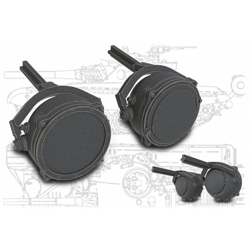 1/35 Infra-red searchlight L-2GM for T-72 (4 pcs)
