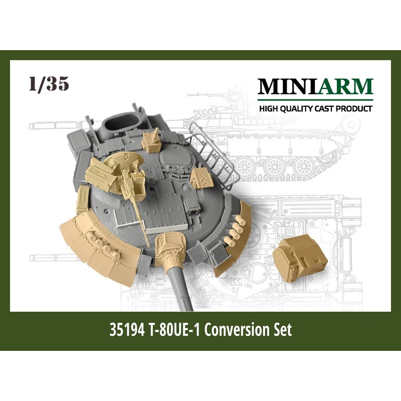 1/35 T-80UE-1 Conversion Set (for Dragon/Zvezda/Trumpeter)