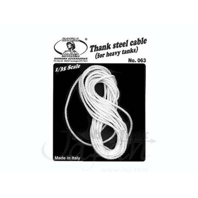 1/35 Tank Steel Cables (for heavy Tanks)