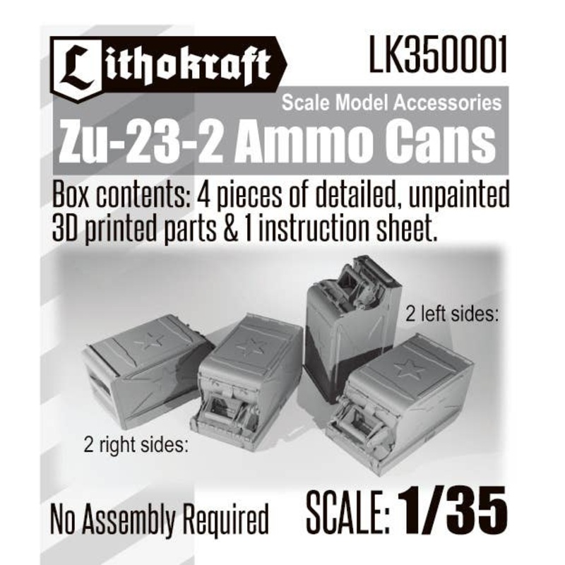 1/35 Zu-23-2 Ammo Cans