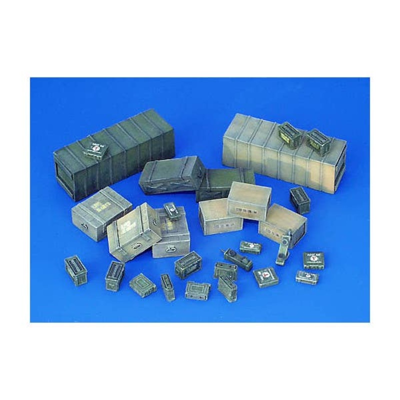 1/35 Ammunition Containers Allies WWII