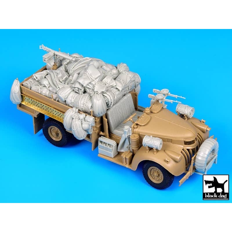 1/35 British SAS Chevrolet No.2 North Africa 1942 Accessories Set