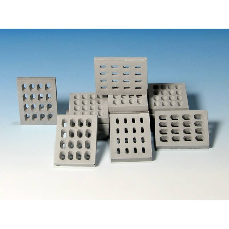 1/35 Concrete Road Pavement (Perforated) (20pcs Set)