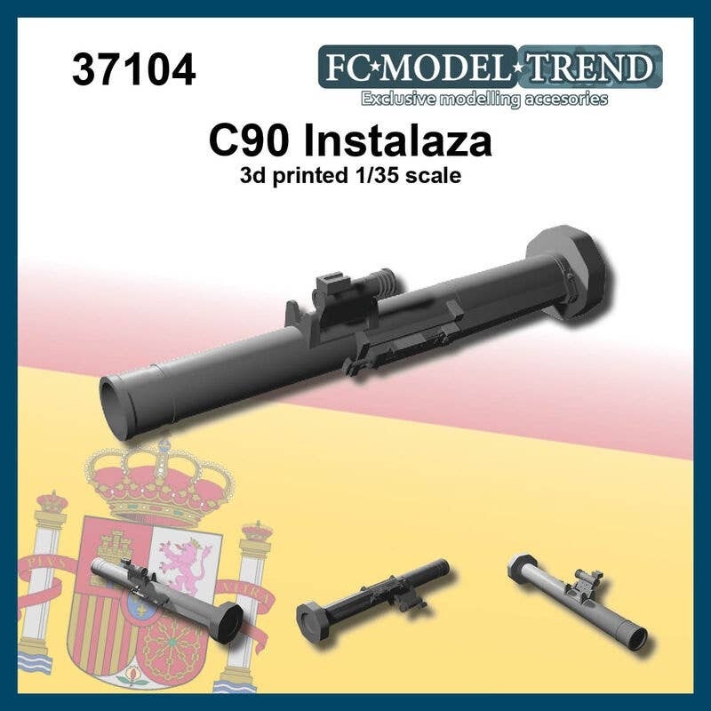 1/35 Current Use Spain Instalarza C90 Hand-held Anti-tank Rocket