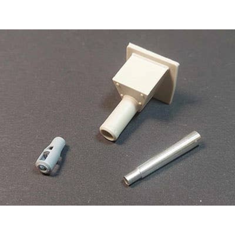 1/35 German Assault Howitzer type 42 10.5cm StuG42 Gun (leFH18 muzzle) & Welded Mantlet