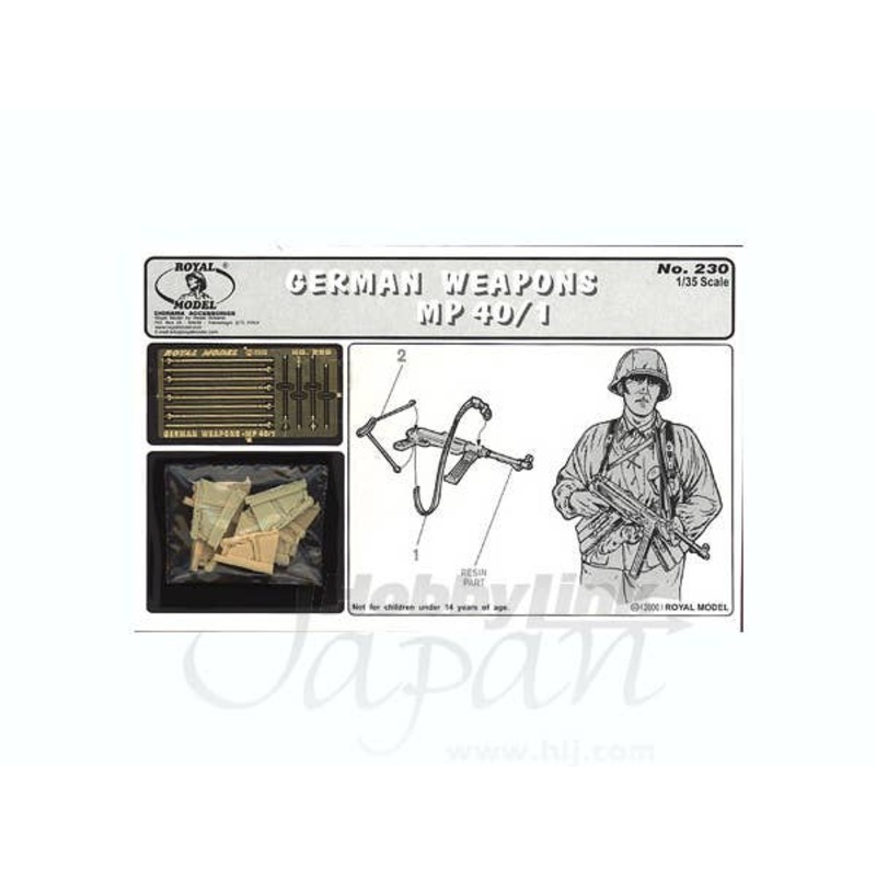 1/35 German Weapons MP40/1