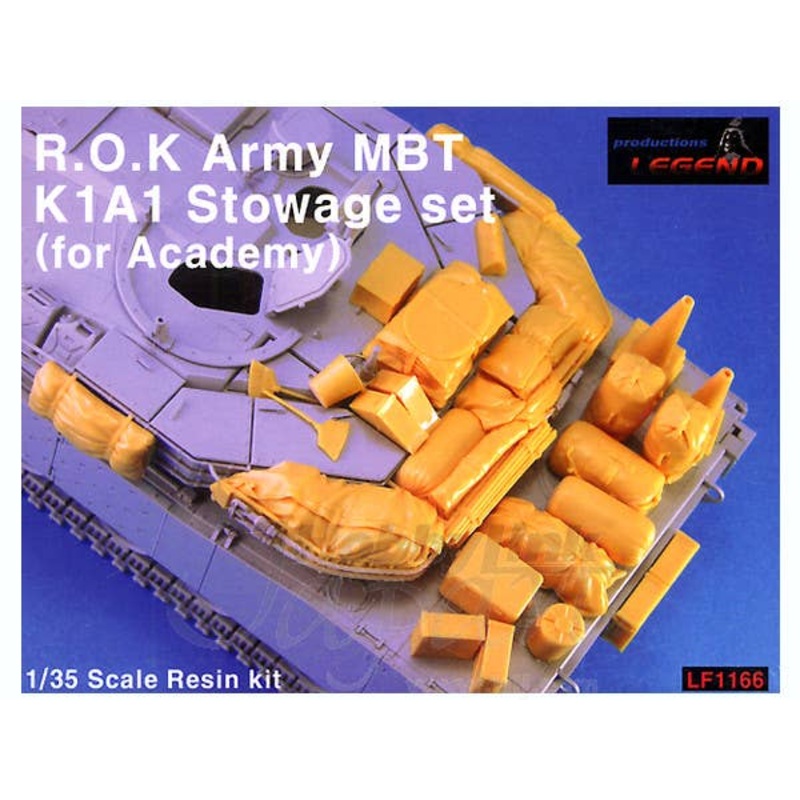 1/35 Korean R.O.K. Army K1A1 Stowage Set (for Academy)
