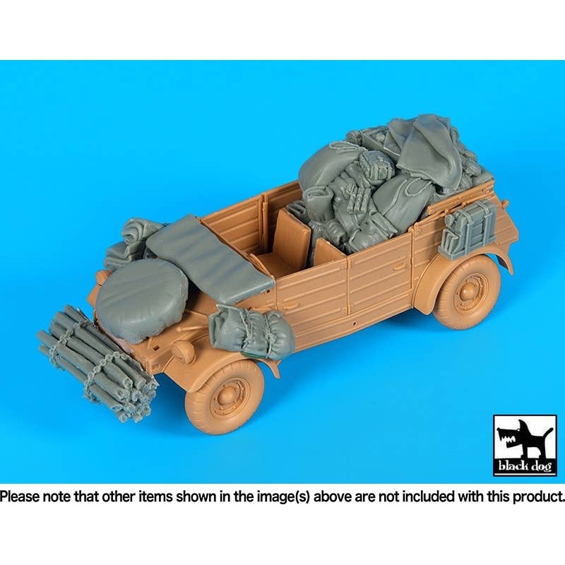 1/35 Kuebelwagen Africa Corps Accessories Set (for Tamiya)