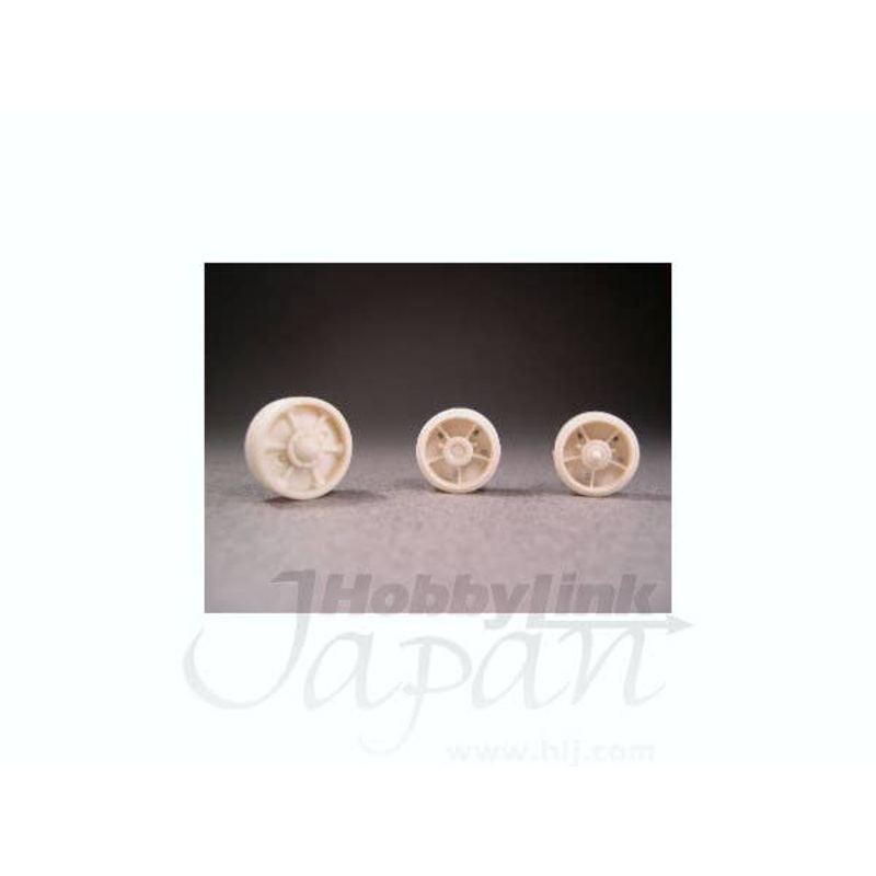1/35 Late Welded Sherman Wheel (Jumbo Wheel) w/Idlers and Spare