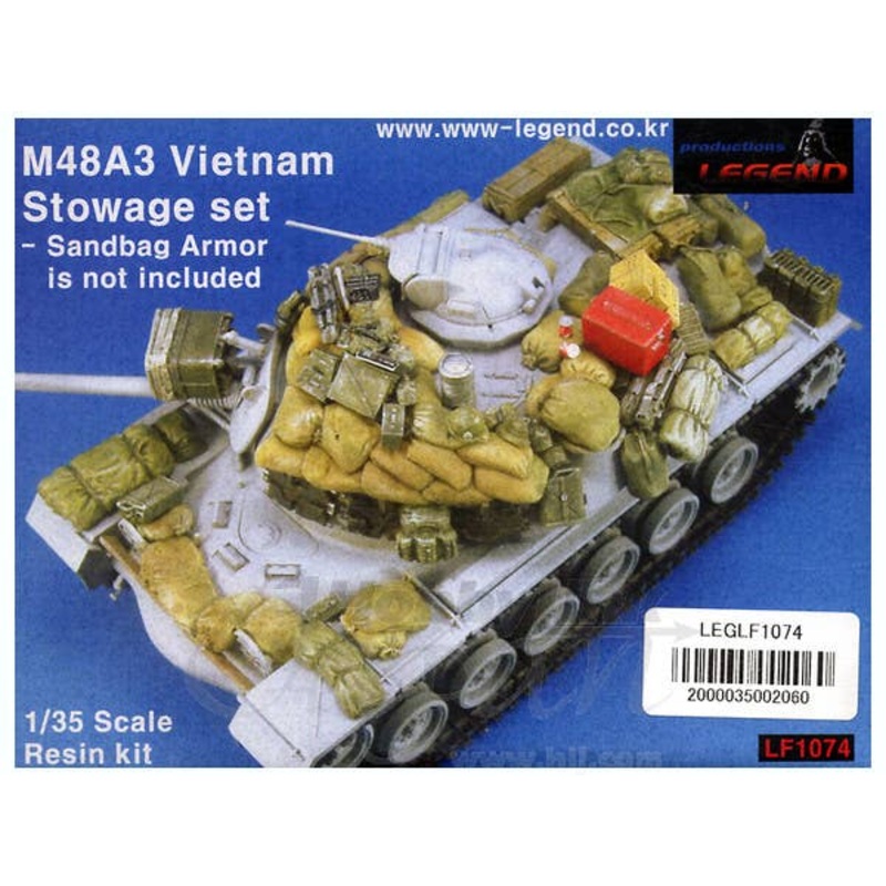 1/35 M48A3 Vietnam Stowage Set