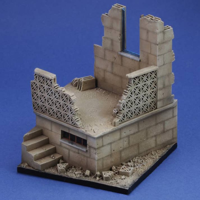 1/35 Mid orient ruin base
