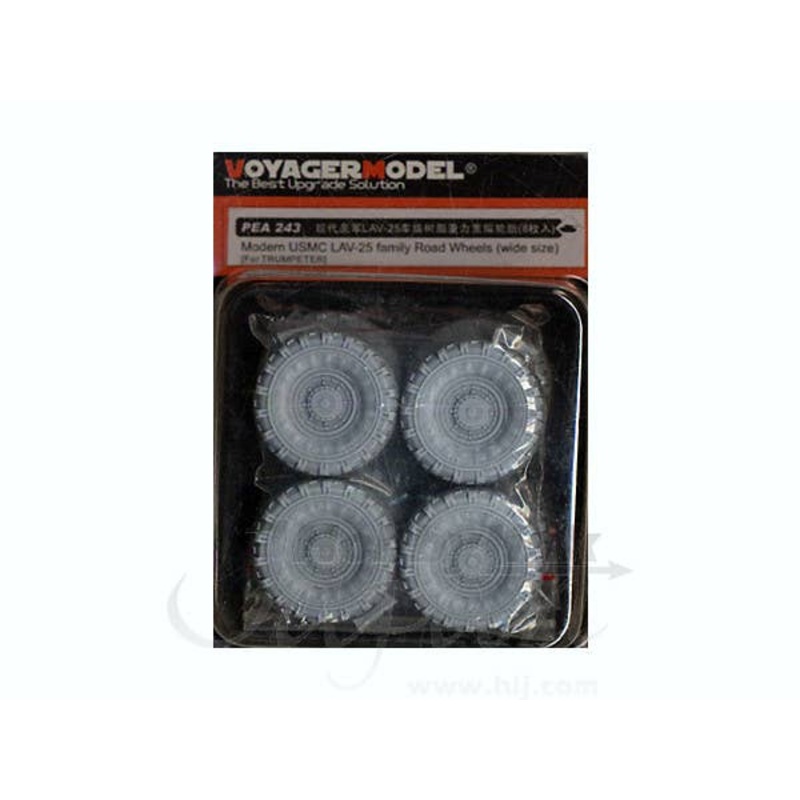 1/35 Modern USMC LAV-25 Family Road Wheels Wide Size (for Trumpeter)