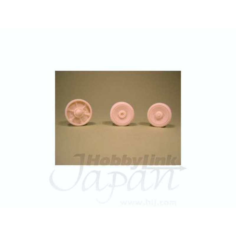 1/35 Plain Dished Sherman Road Wheels w/Idler and Spare