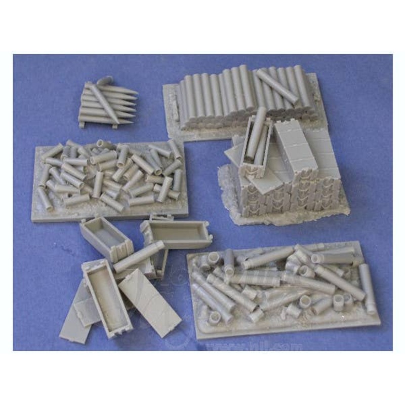 1/35 Priest 105mm Stowage #2: Ammunition, Crates & Spen