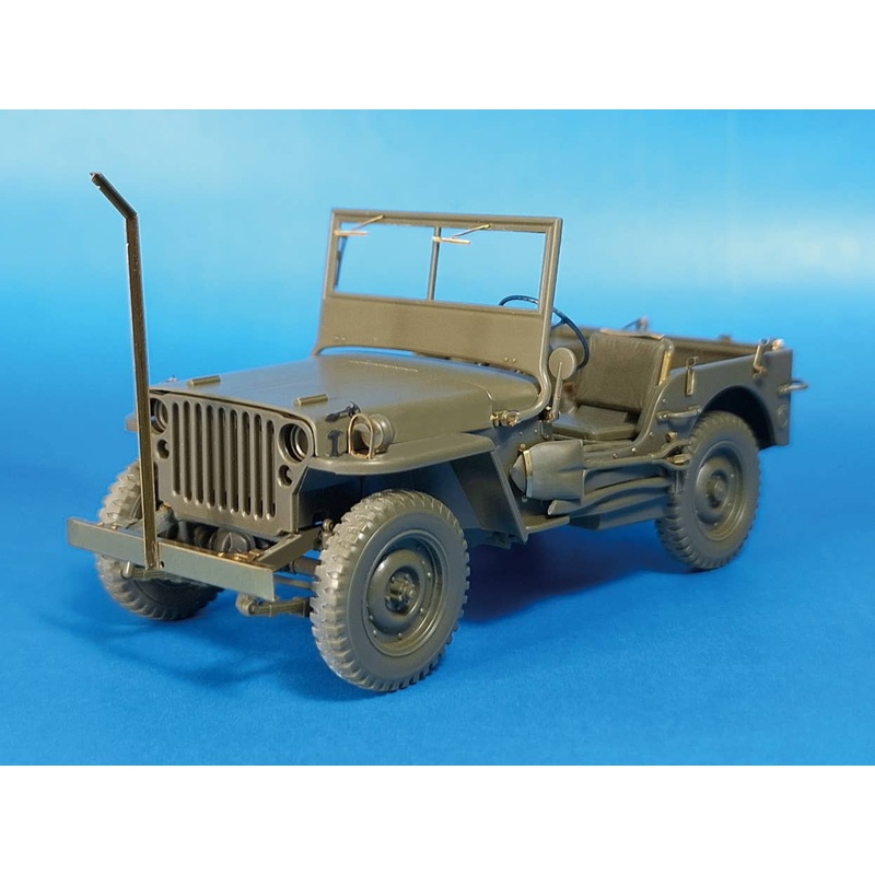 1/35 U.S. Willys MB etching/3D detail-up set [Compatible kits: MM35219]