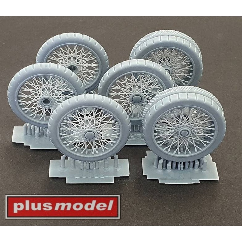 1/35 Wheels Set for Lanchester