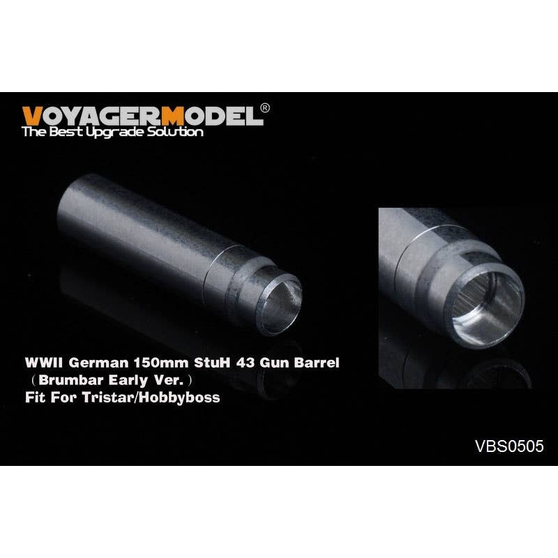 1/35 WWII German 150mm StuH 43 Gun Barrel Brumbar Early Ver for All
