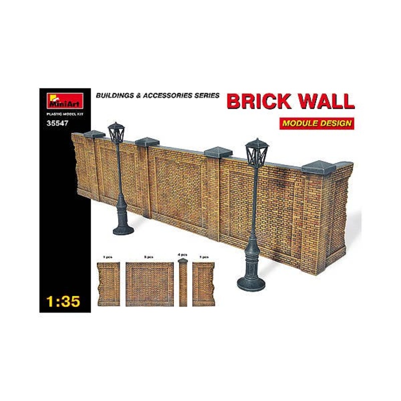 1/35 Brick Wall