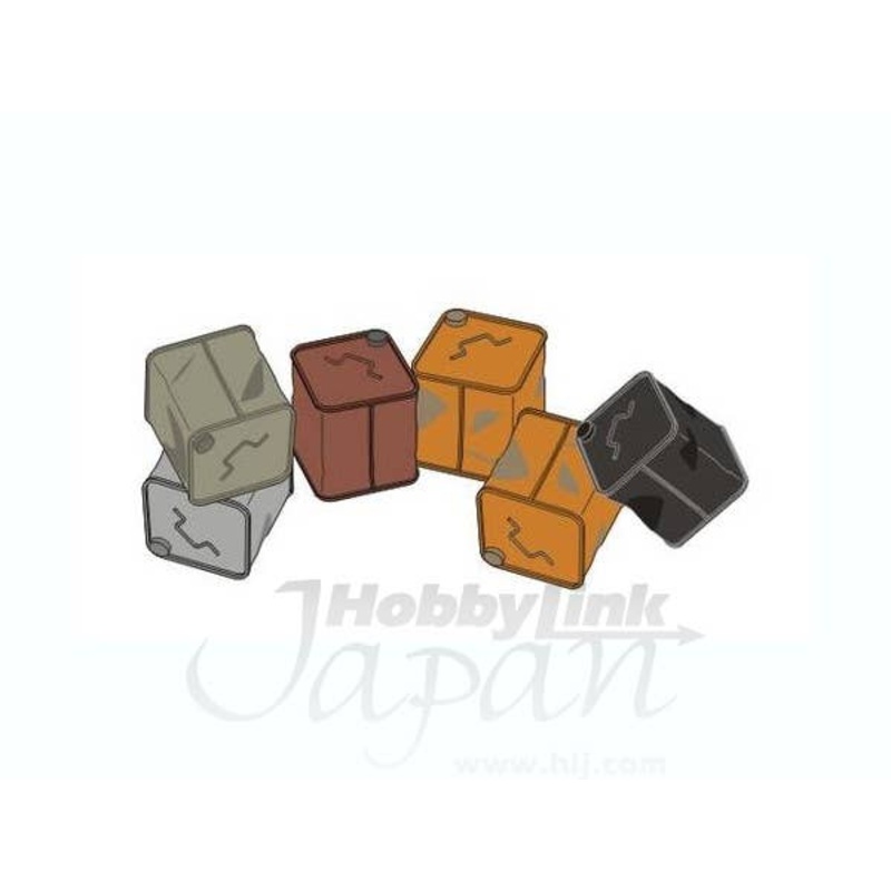 1/35 British WWII Fuel Cans (6pcs)