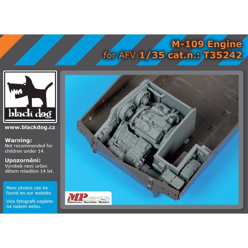 1/35 M-109 engine