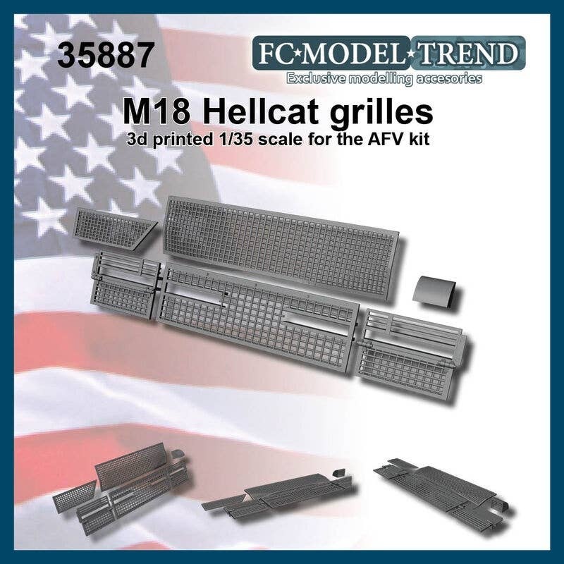 1/35 M18 Hellcat Grilles