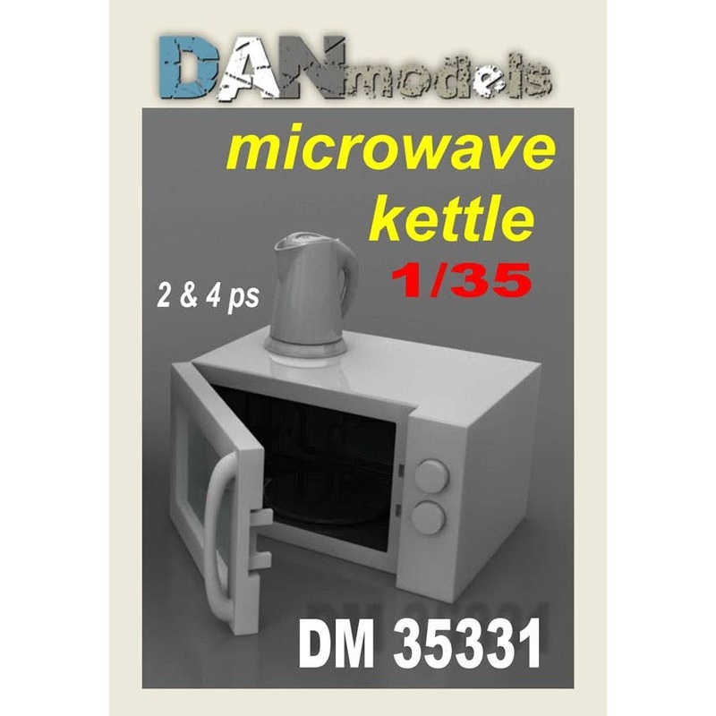 1/35 Microwave & kettle