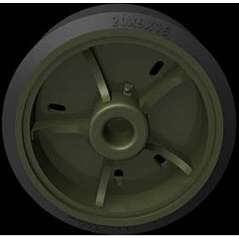 1/35 Roadwheel Pattern For US M4 Sherman 3