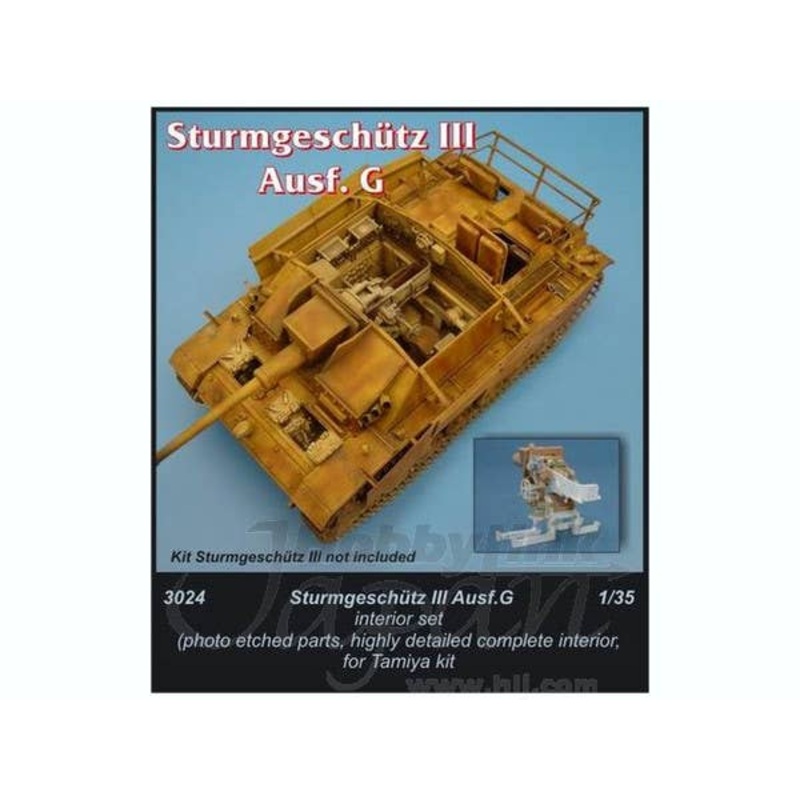 1/35 Sturmgeschutz III Ausf. G Interior Set (for Tamiya)