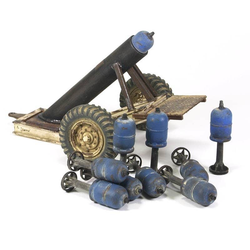 1/35 Syrian Civil War Improvised Mortar & Gas Cylinder Mortar Set