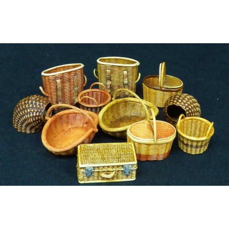 1/35 Wicker Baskets Small