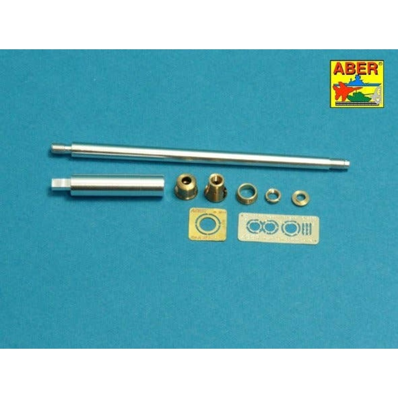 1/35 Barrel for German 8,8cm Kw.K43 (L/71) gun used on Tiger B Henschel-Turm for Meng