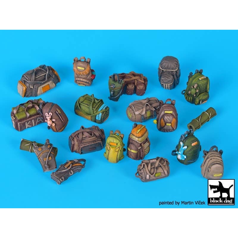 1/35 Civilian Backpacks Accessories Set