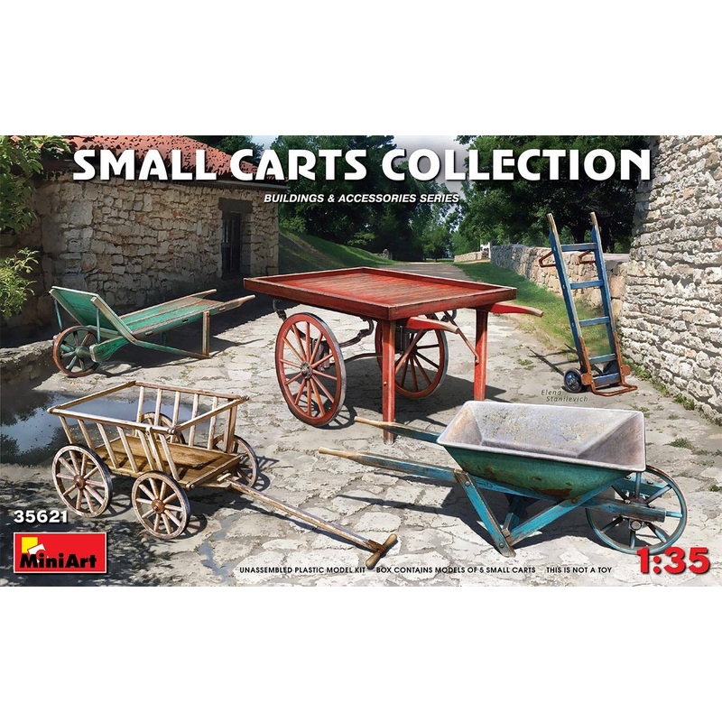 1/35 Hand Cart 5 Types Set