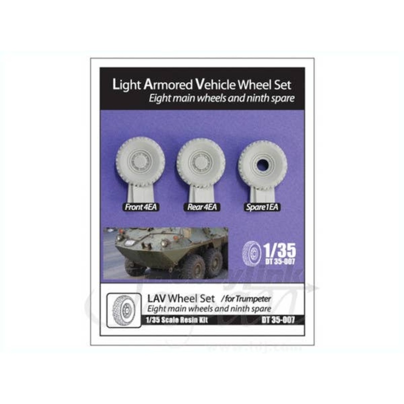 1/35 Light Armored Vehicle Set (for Trumpeter)