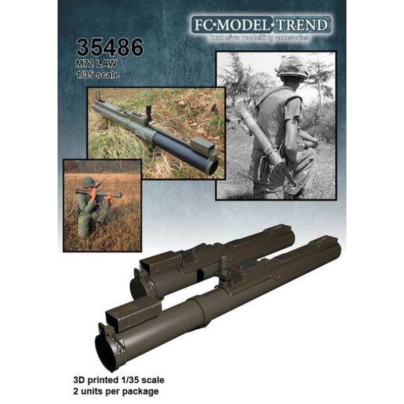 1/35 M72 Anti-tank Rocket Launcher Set