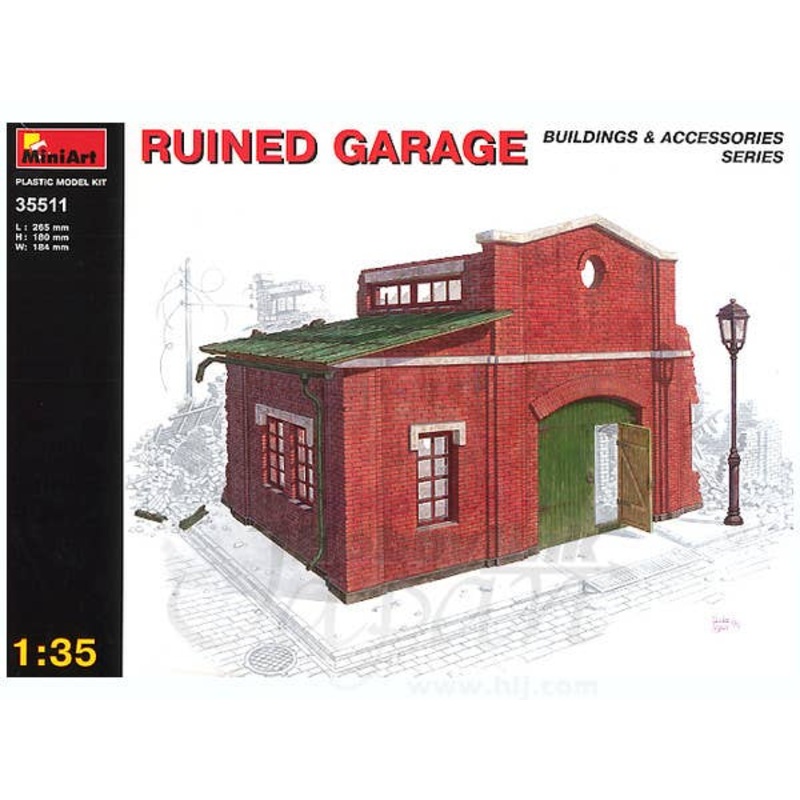 1/35 Ruined Garage