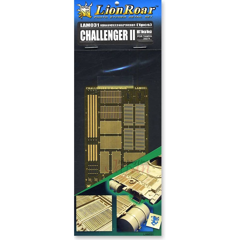 1/35 Tamiya Challenger II Metal Mesh