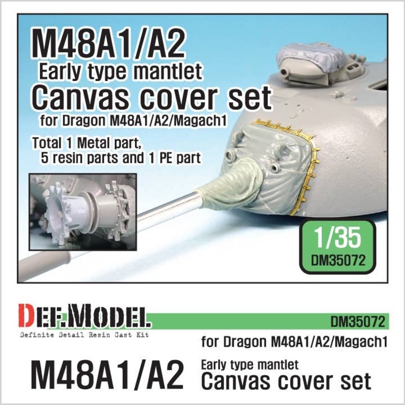 1/35 IDF Magach 1(M48A1) Canvas Cover Set (for Dragon)