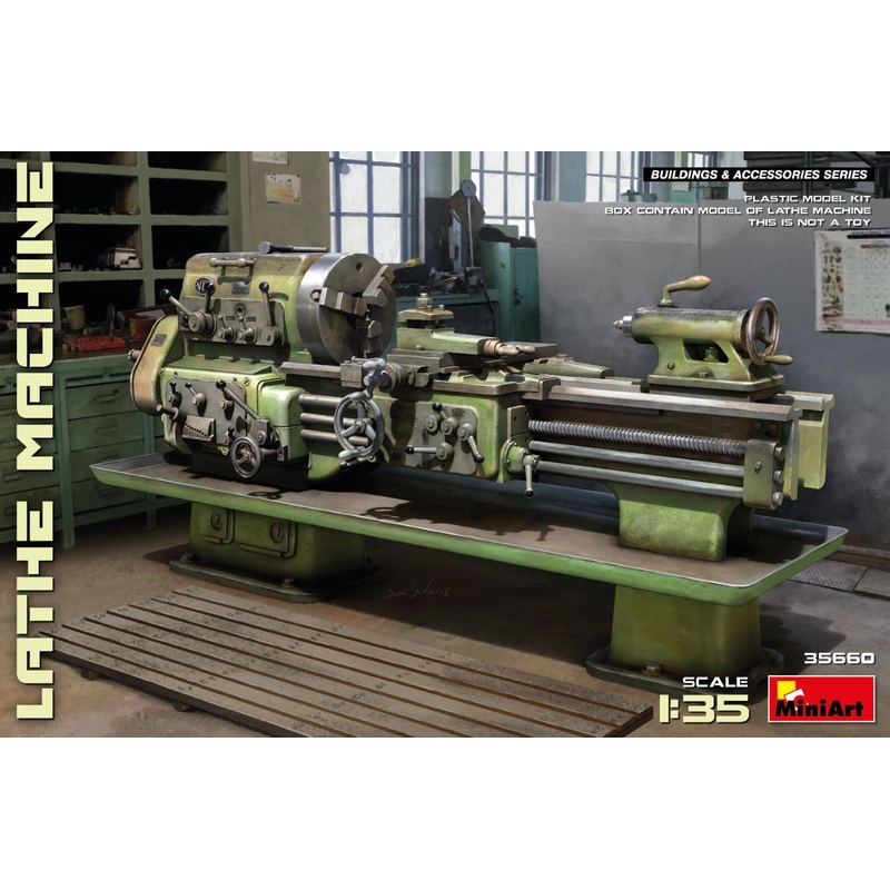 1/35 Lathe Machine