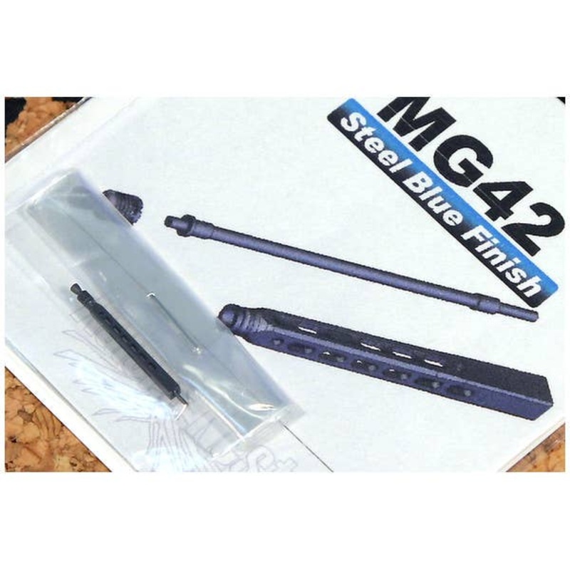 1/35 MG42 Gun Barrel Set Steel Blue Finish
