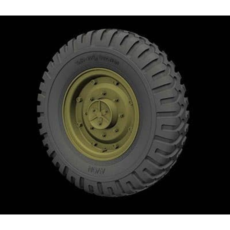 1/35 Road Wheels for Chevrolet C60 (Avon)