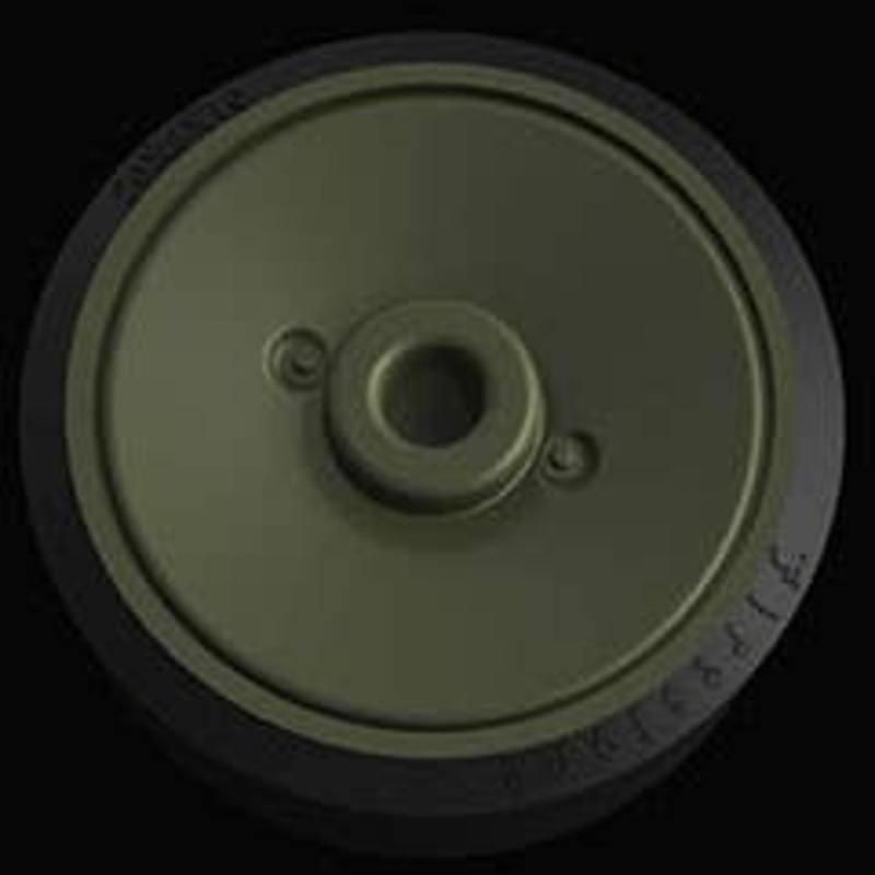 1/35 Roadwheel Pattern For US M4 Sherman 4