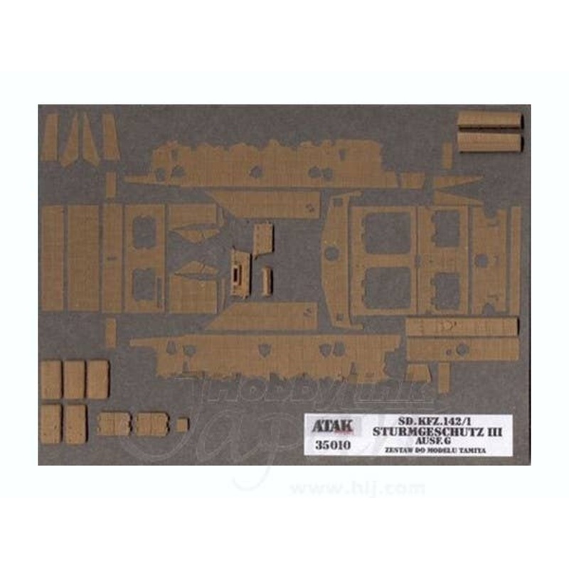 1/35 Sd.Kfz.142/1 StuG III Ausf.G Zimmerit Set (for Tamiya)