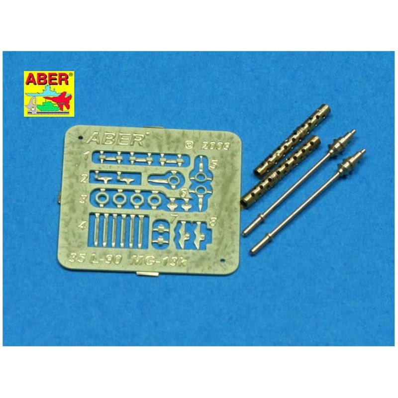 1/35 Set of 2 Barrels for German Machine Gun MG 13k