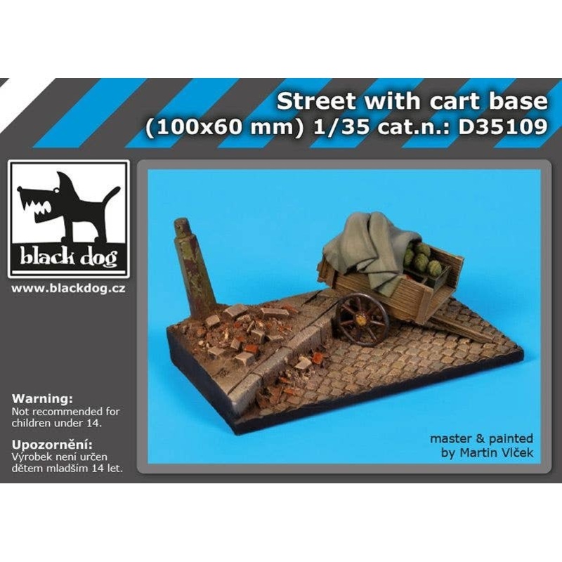 1/35 Street with Cart Base